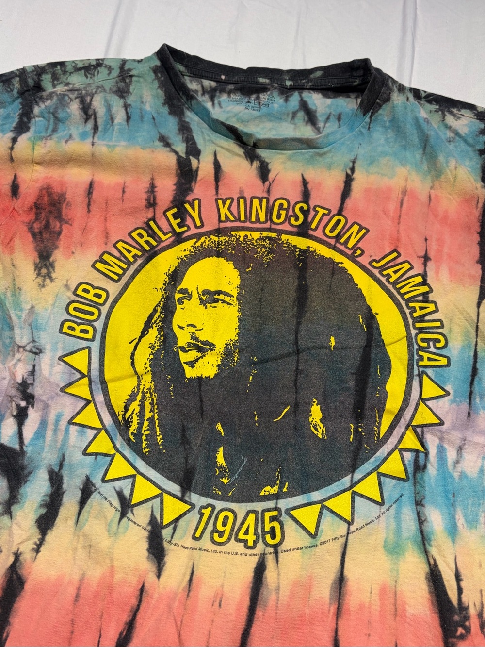 Bob Marley Tie-Dye shirt